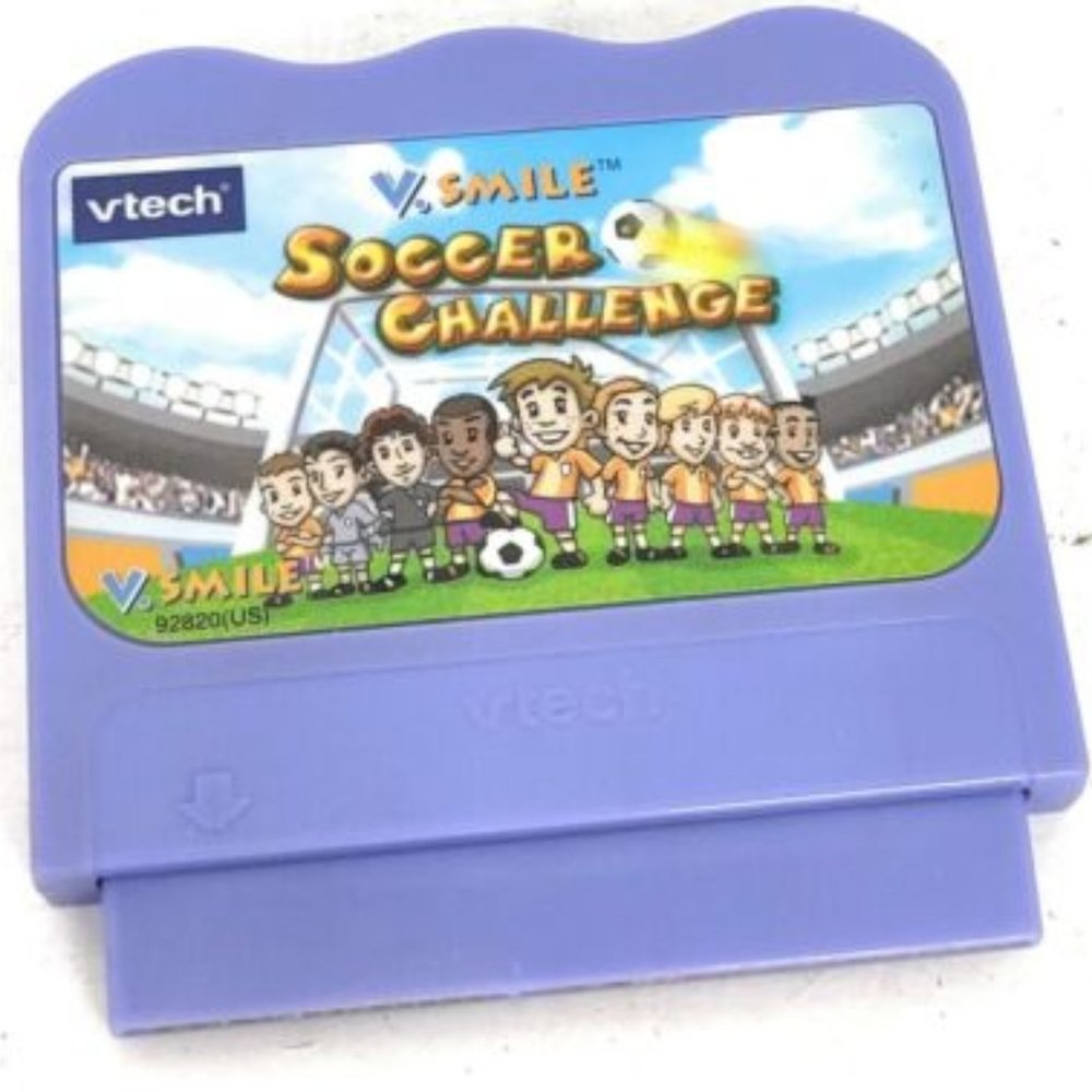 Soccer Challenge Vtech V Smile Learning Game Cartridge